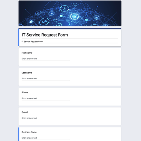 IT Service Request