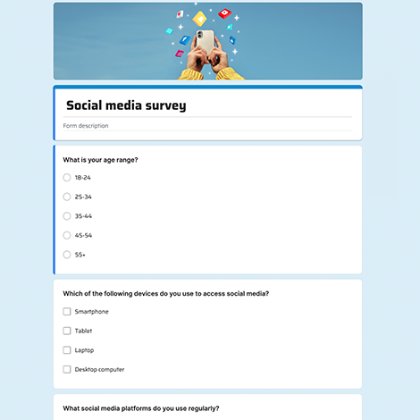 Social Media Survey