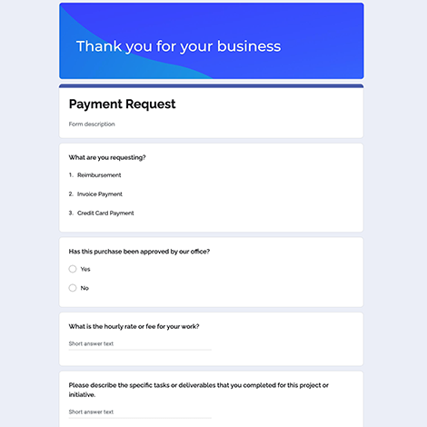 Payment Request