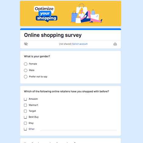 Online Shopping Survey