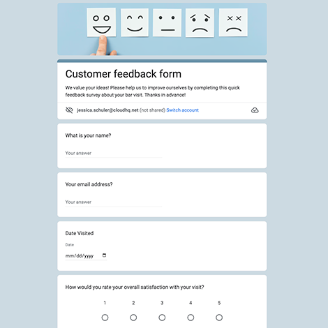 Customer Feedback