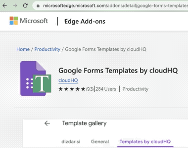 Google Forms Templates